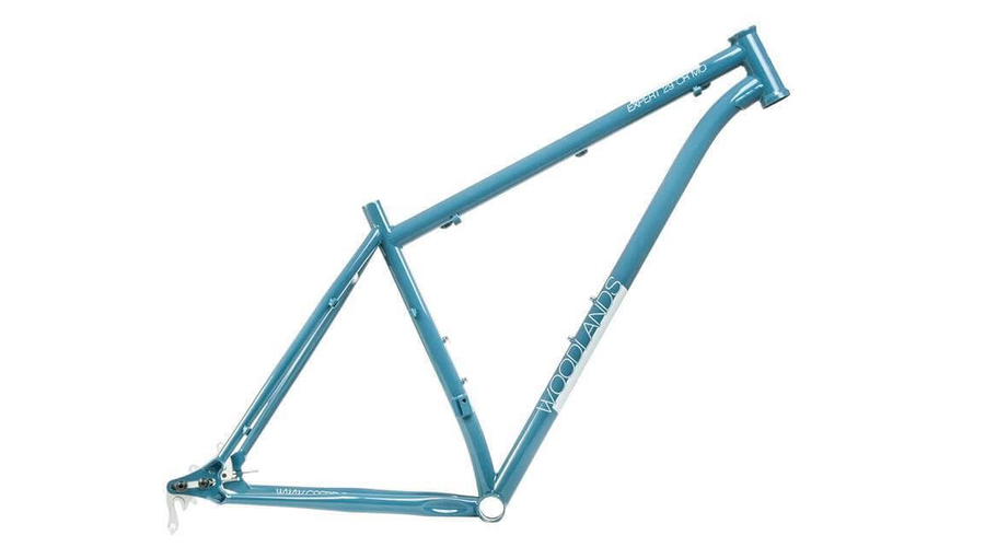 Csepel Woodlands Expert MTB kerékpár váz szett, acél, kék, 415-ös vázméret